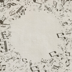 Old musical background.