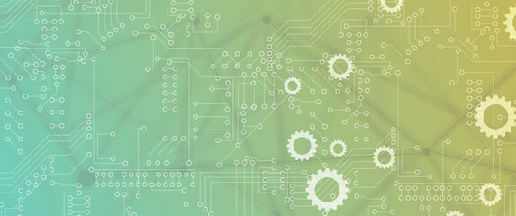 Obraz premium Conceptual technology illustration of artificial intelligence
