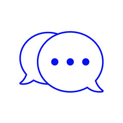 Bubble chat icon