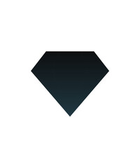 Diamond Icon, Jade Diamond Vector