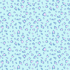 Wild & Soft Leopard Digital Papers, Seamless Patterns, Animal Design Illustration, 12 inches	