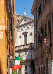 Fototapeta na wymiar Streets in Rome