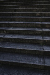 stone steps in the city