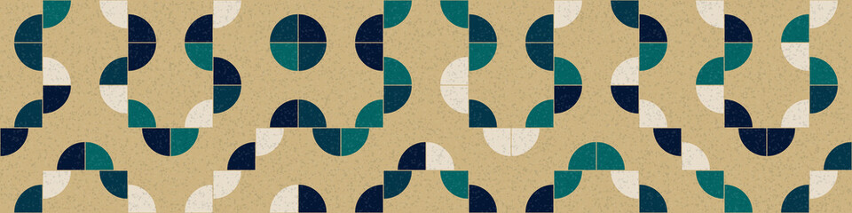 Abstract Geometric Pattern generative computational art illustration