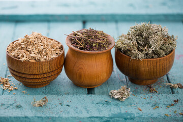 Marjoram, Icelandic moss and licorice root