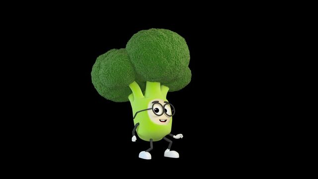 Broccoli simple dancing