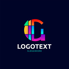Fototapeta premium letter G logo
