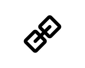 Link concept line icon. Simple element illustration. Link chain concept outline symbol design. Can be used for web and mobile UI UX . Modern vector style.