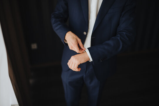 manager getting ready for work day