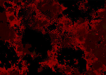赤い幻想的な水彩テクスチャ背景
