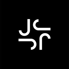 letter j  Logo design element Vector Image