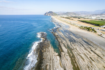 Natural pools at Gazipasa Antalya