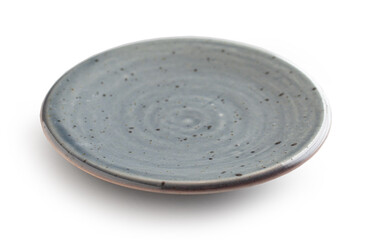empty grey plate