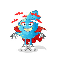 Fototapeta premium fever compress Dracula illustration. character vector