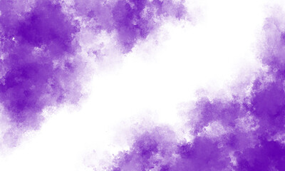 Abstract purple watercolor background