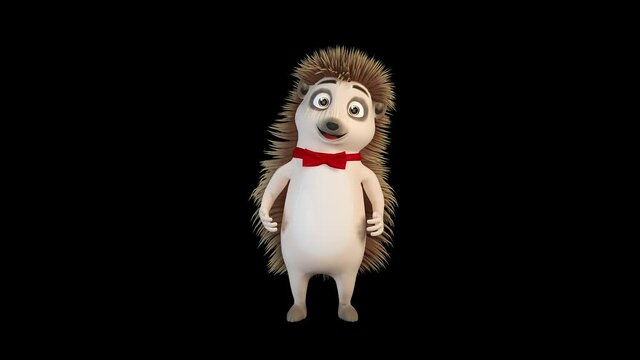 Hedgehog talking