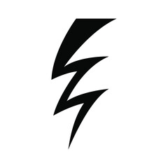 Lightning icon vector. levin illustration sign. power symbol. weather logo.

