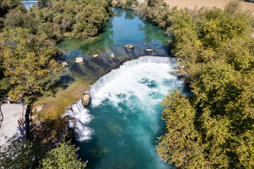 Fototapeta na wymiar Manavgat Waterfall in Turkey