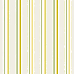 Yellow and green vertical stripes vector seamless pattern. Lines abstract background. Geometrical surface design. 