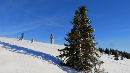 Feldbergturm im Winter