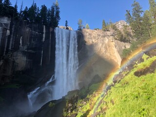 Waterfall in Yosemite