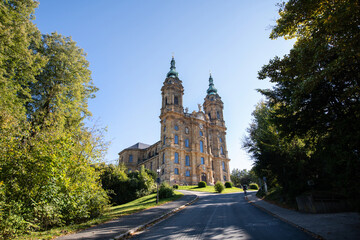 Fototapeta premium Basilika Vierzehnheiligen in Bad Staffelstein