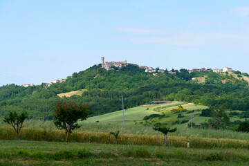 Landscape in Sannio, Molise, near Frosolone
