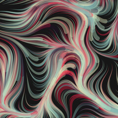 Abstract Perlin Noise Geometric Pattern generative computational art illustration