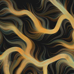 Abstract Perlin Noise Geometric Pattern generative computational art illustration