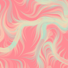 Fototapeta premium Abstract Perlin Noise Geometric Pattern generative computational art illustration
