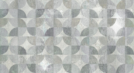damask patchwork pattern geometric floral ornaments Vintage tile digital design - 481613051