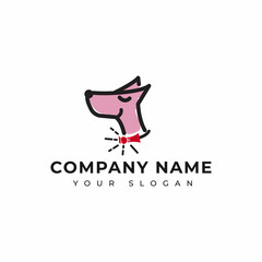 Pet logo vector design template