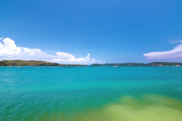Amazing Beach on the South side of Lombok Island, Indonesia