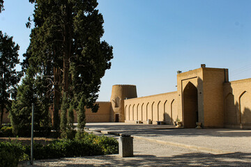 Historical fin garden kashan iran