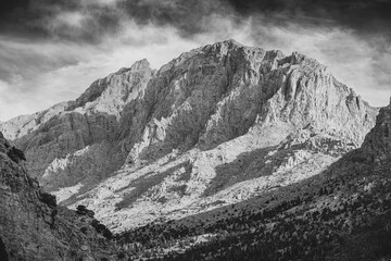 Obraz premium Breathtaking mountain landscape. The Anti Taurus Mountains. Aladaglar National Park. Turkey.