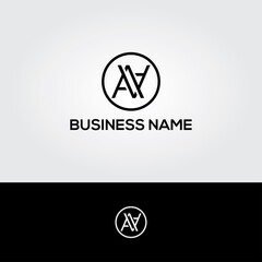 Alphabet A A Letter or Words Design For Your Business