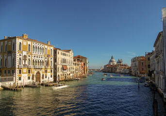 Fototapeta na wymiar Canal Grande a Venezia