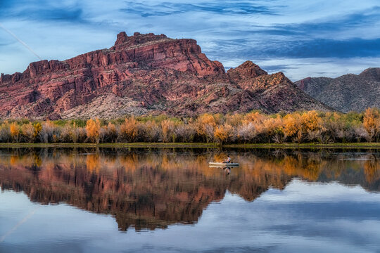 Red Mountain and Salt River