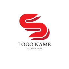 Business corporate S letter logo