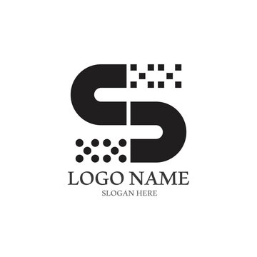 Business corporate S letter logo