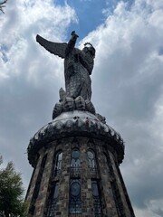 Fototapeta premium statue of the angel, Virgen del Panecillo, Quito - Ecuador