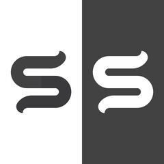 Business corporate S letter logo