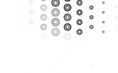 Light Gray vector backdrop with dots.