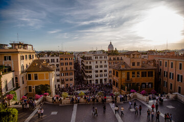 Roma vista da Trinità dei Monti