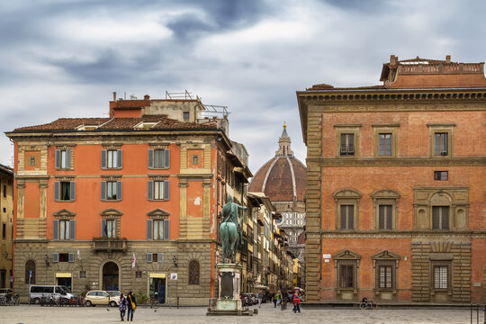 Piazza della Santissima Annunziata, Florence,, Italy