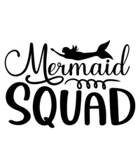 Mermaid SVG Bundle Mermaid Silhouette Mermaid Vector Mermaid Cut file Mermaid Clipart Mermaid Tail Sea Girl Svg files for cricut
