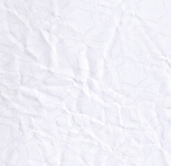 Fototapeta na wymiar crumpled paper background. white crumpled paper. white crumpled paper texture background.
