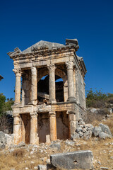 Fototapeta premium Imbriogon was an ancient place in Cilicia Trachea, whose modern name is Demircili (formerly Dösene) in Silifke district, in Mersin province, Turkey. 