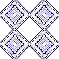 Geometric pattern for fabrics and textiles and packaging and gifts and cards and linens 