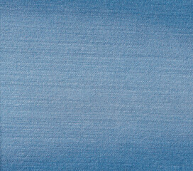 Denim texture in close up view with copy space for vintage background or wallpaper. Blue jeans pattern no seam with macro style to preset about classic fashion cloths concept.